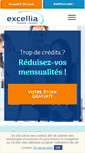 Mobile Screenshot of excellia-finance.fr